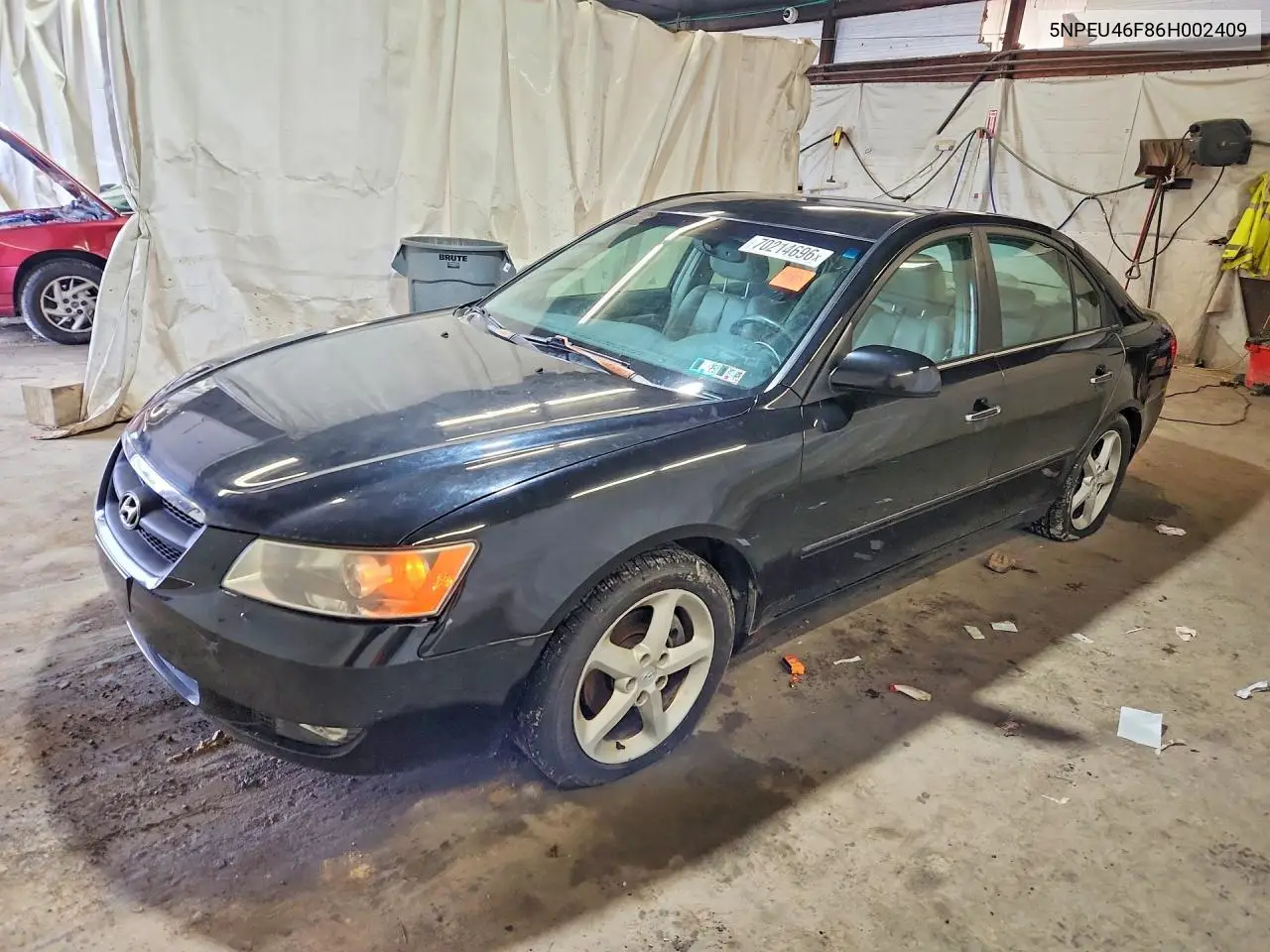 HYUNDAI SONATA 2006, VIN 5NPEU46F86H002409
