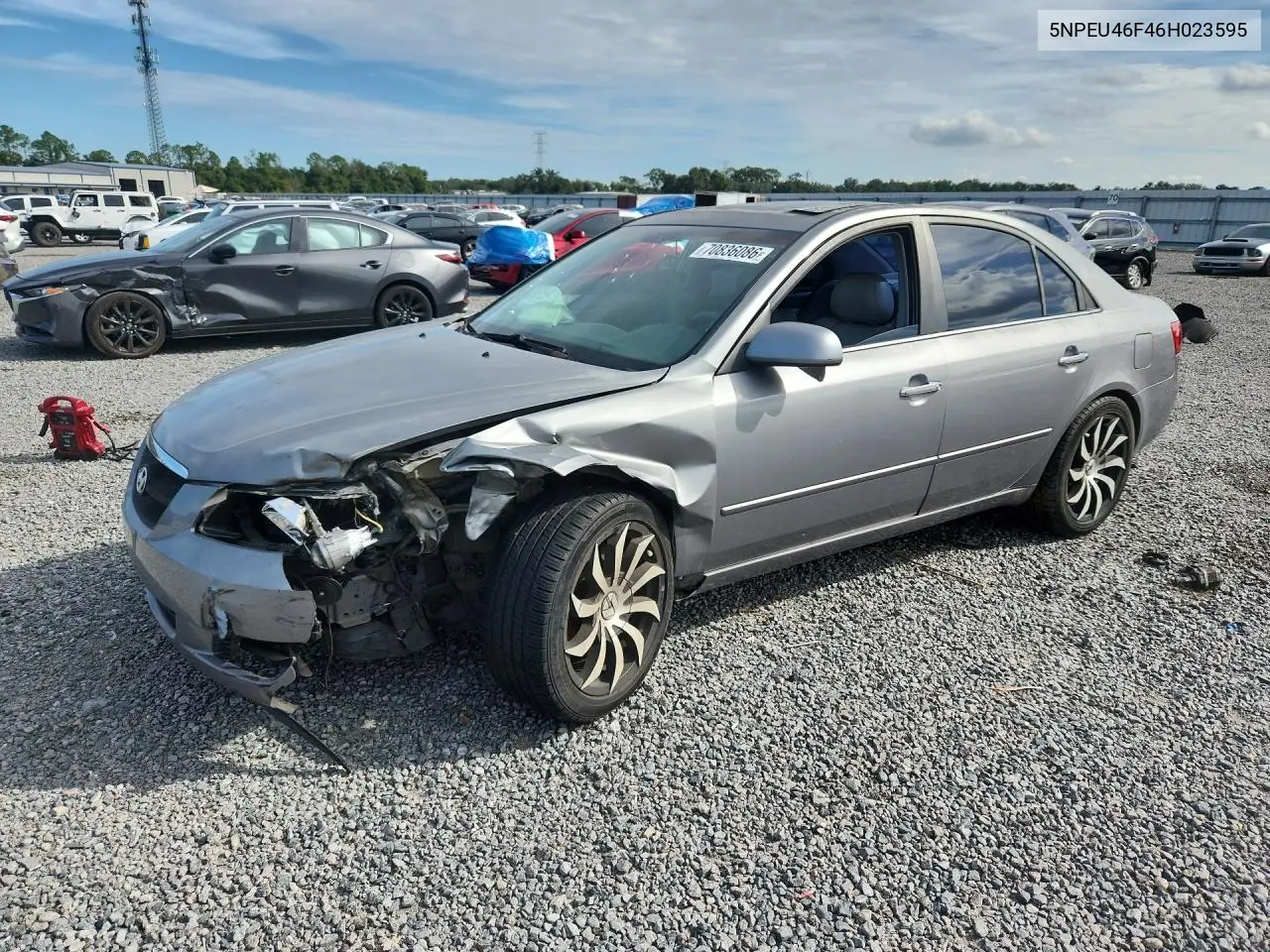 HYUNDAI SONATA 2006, VIN 5NPEU46F46H023595