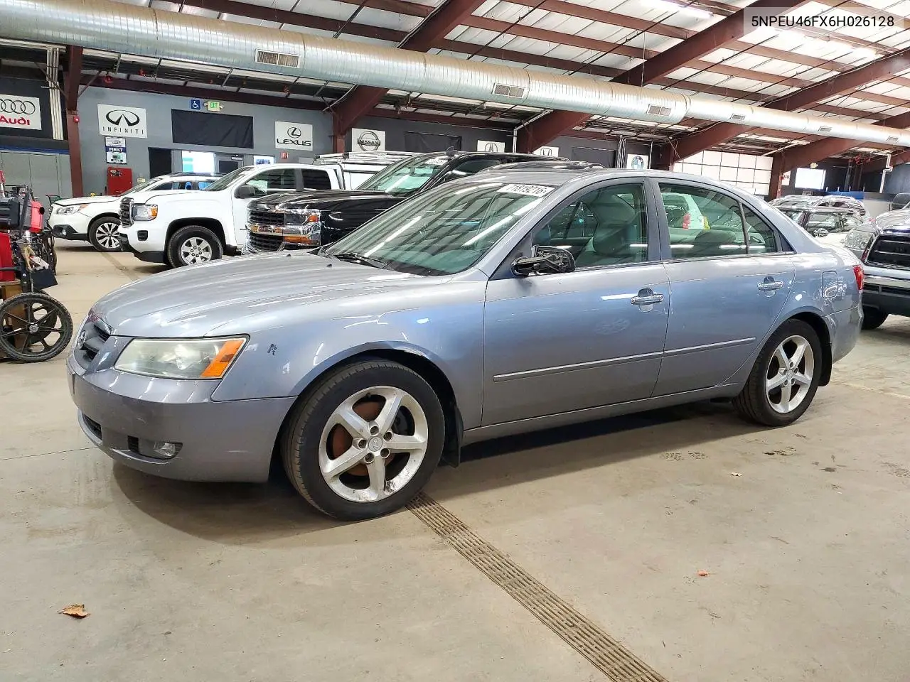 HYUNDAI SONATA 2006, VIN 5NPEU46FX6H026128