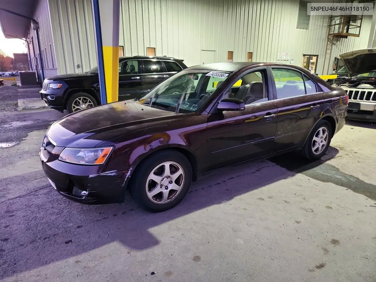 HYUNDAI SONATA 2006, VIN 5NPEU46F46H118190