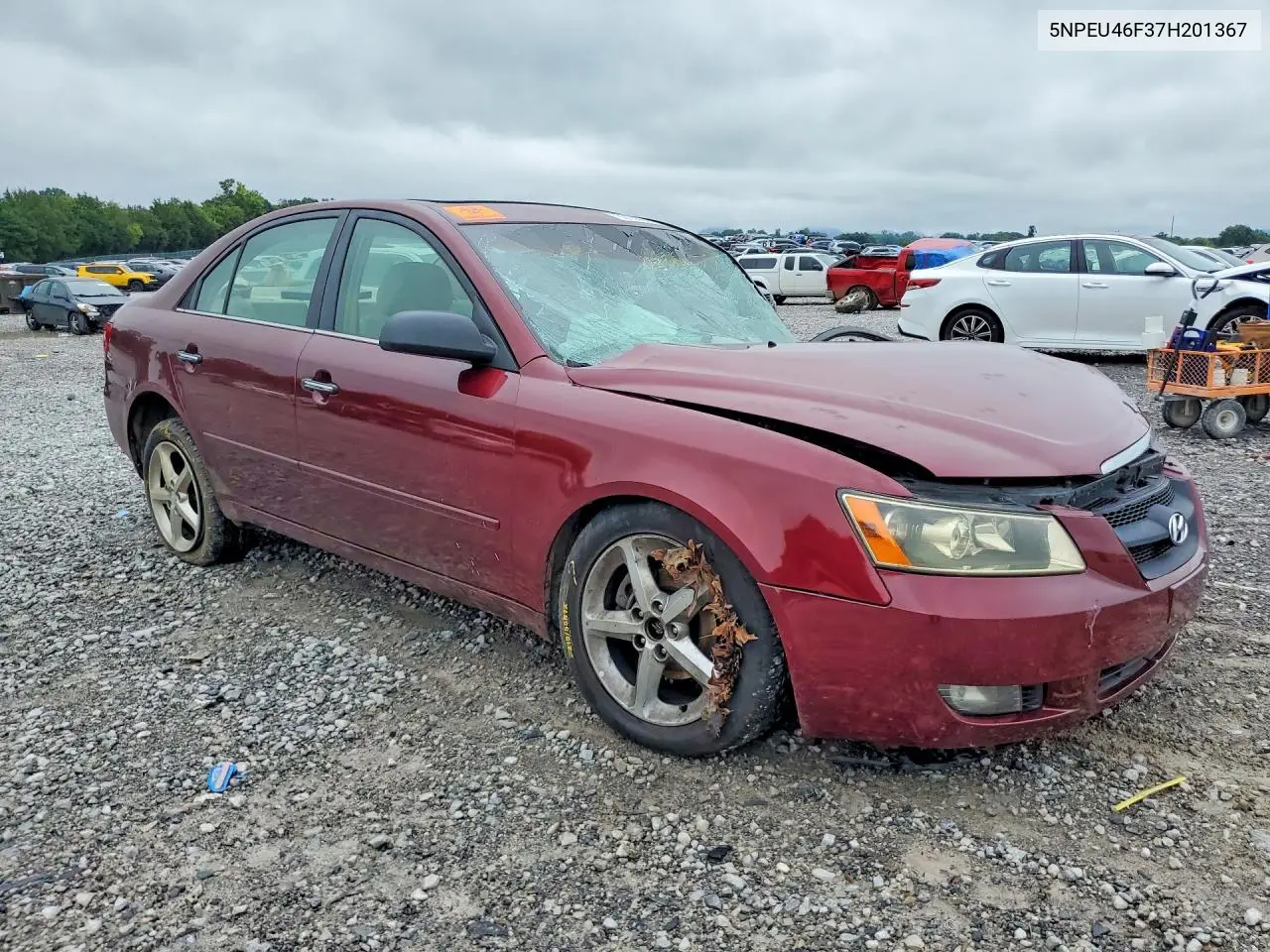2007 HYUNDAI SONATA VIN 5NPEU46F37H201367 — фото 4