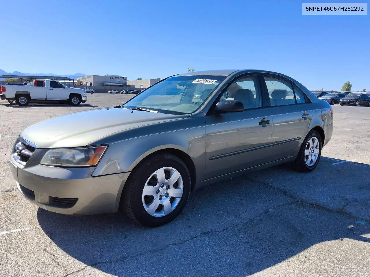 HYUNDAI SONATA 2007, VIN 5NPET46C67H282292