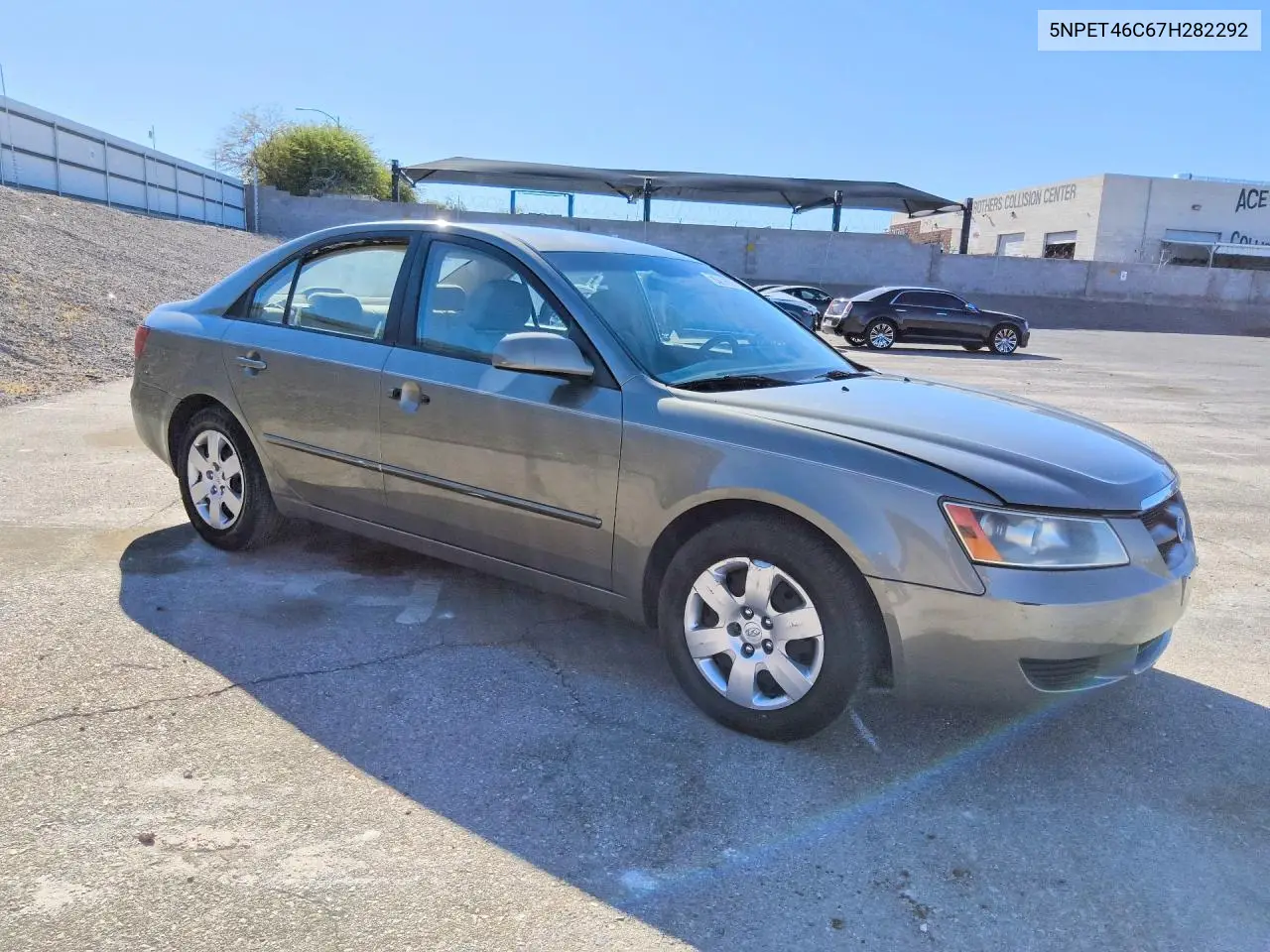 2007 HYUNDAI SONATA VIN 5NPET46C67H282292 — фото 4