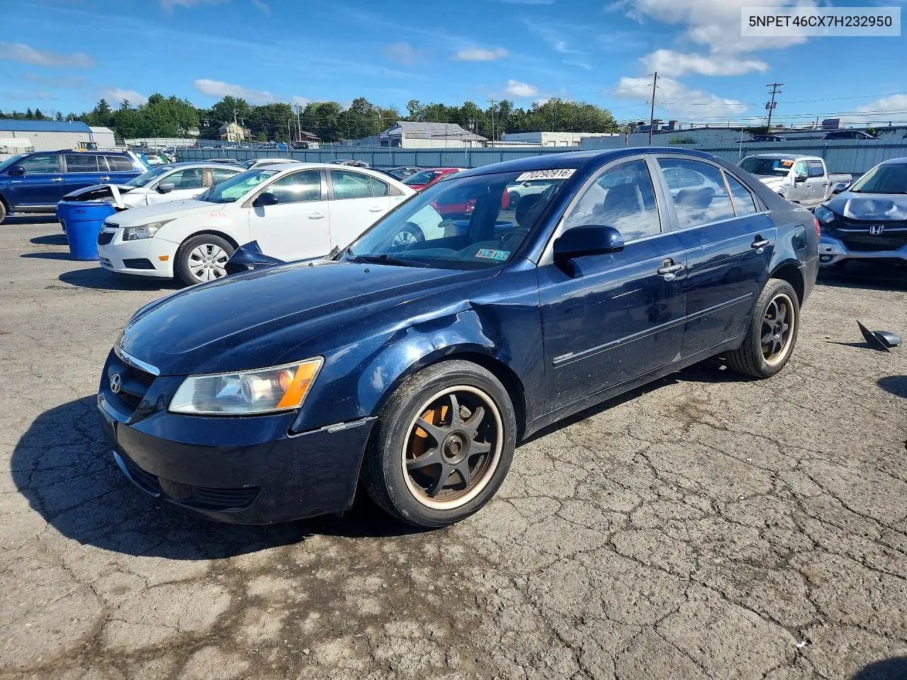 HYUNDAI SONATA 2007, VIN 5NPET46CX7H232950