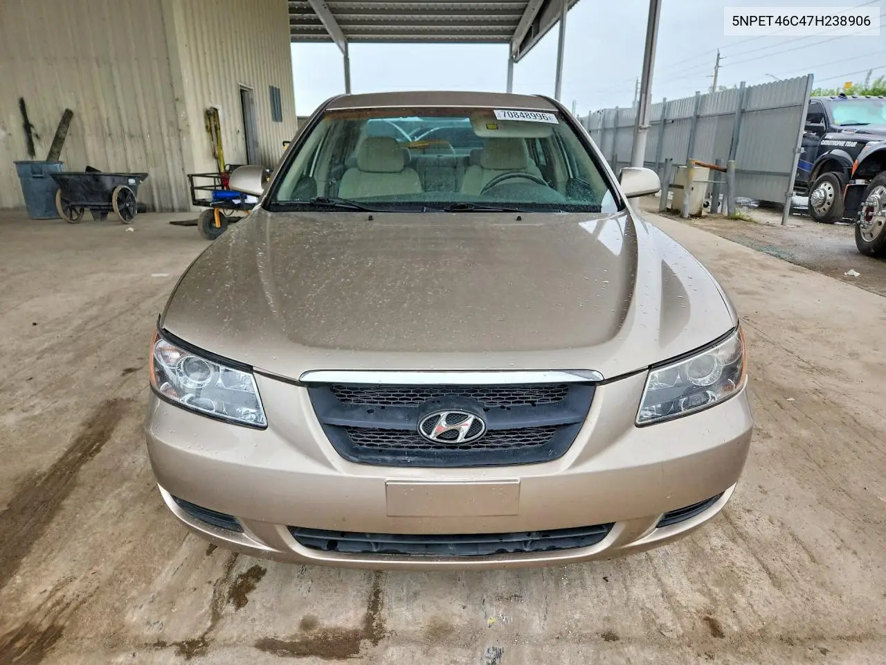 2007 HYUNDAI SONATA VIN 5NPET46C47H238906 — фото 5