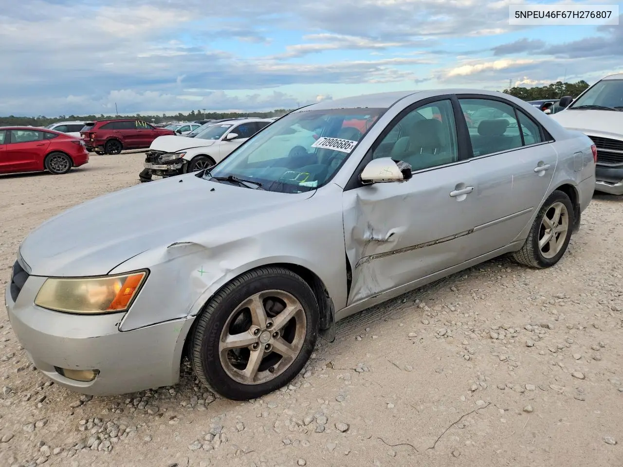 HYUNDAI SONATA 2007, VIN 5NPEU46F67H276807