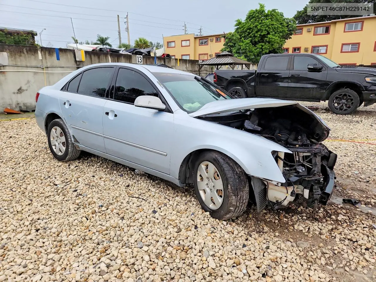 2007 HYUNDAI SONATA VIN 5NPET46C87H229142 — фото 4