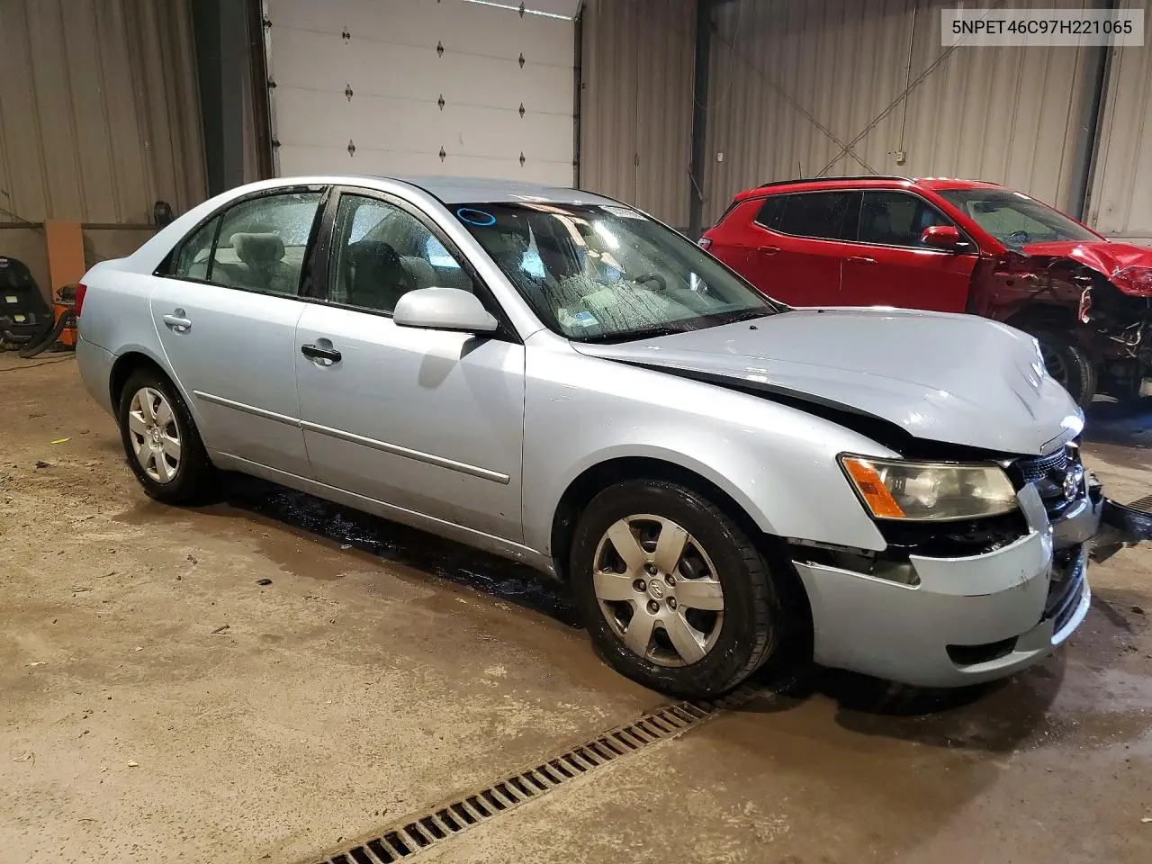 2007 HYUNDAI SONATA VIN 5NPET46C97H221065 — фото 4