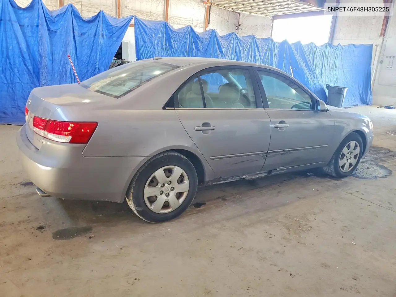 2008 HYUNDAI SONATA VIN 5NPET46F48H305225 — фото 3