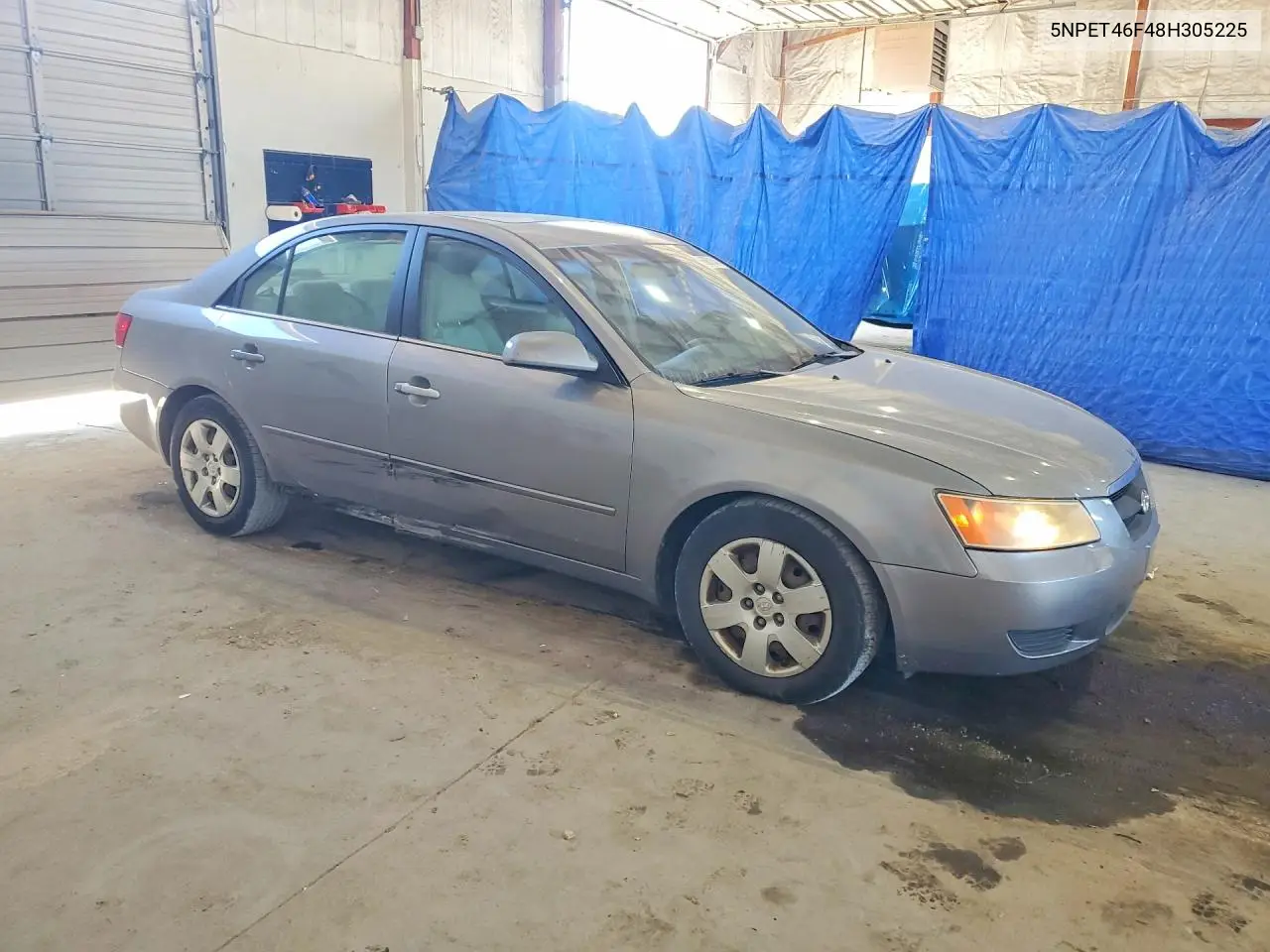 2008 HYUNDAI SONATA VIN 5NPET46F48H305225 — фото 4