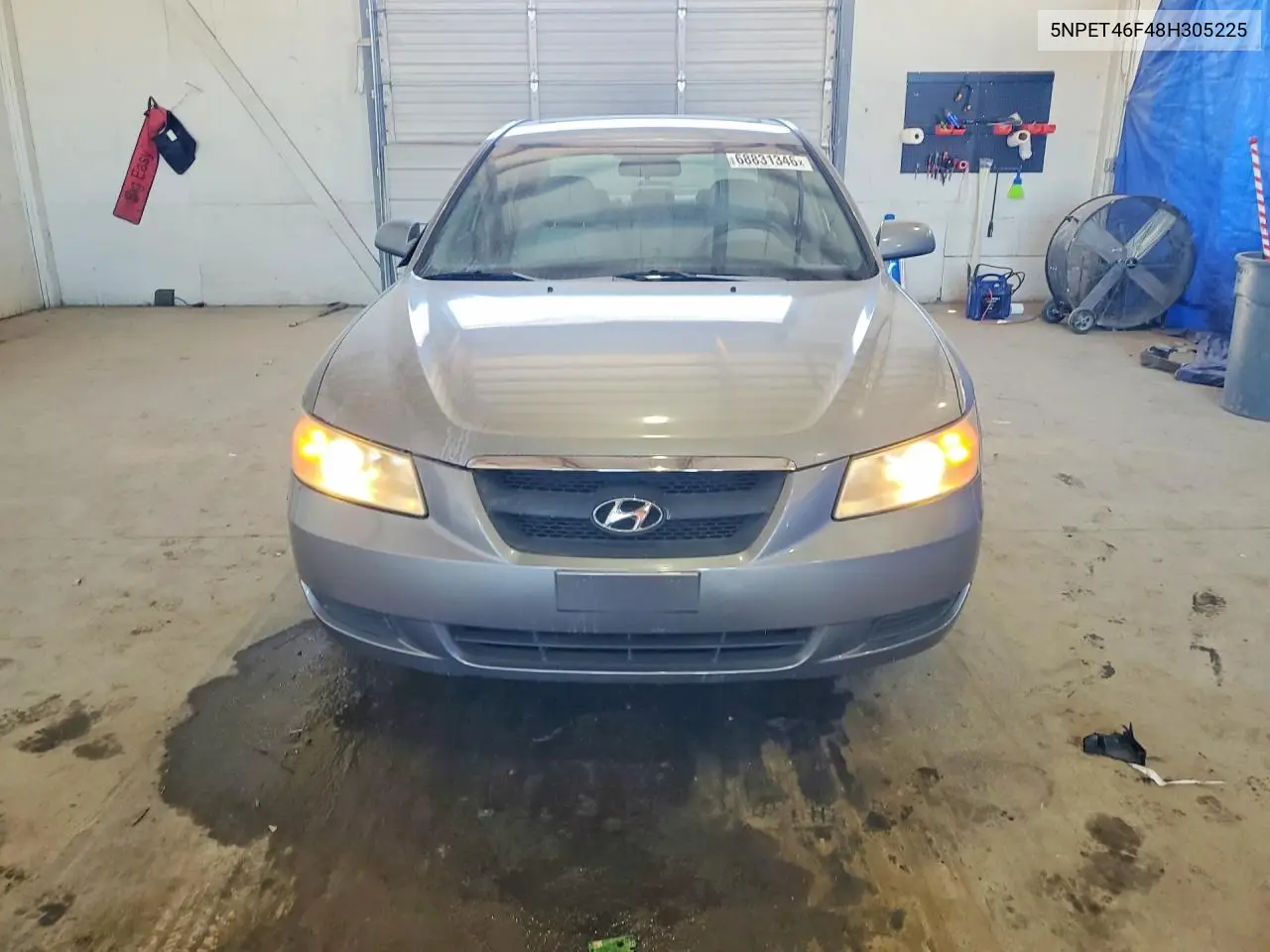 2008 HYUNDAI SONATA VIN 5NPET46F48H305225 — фото 5