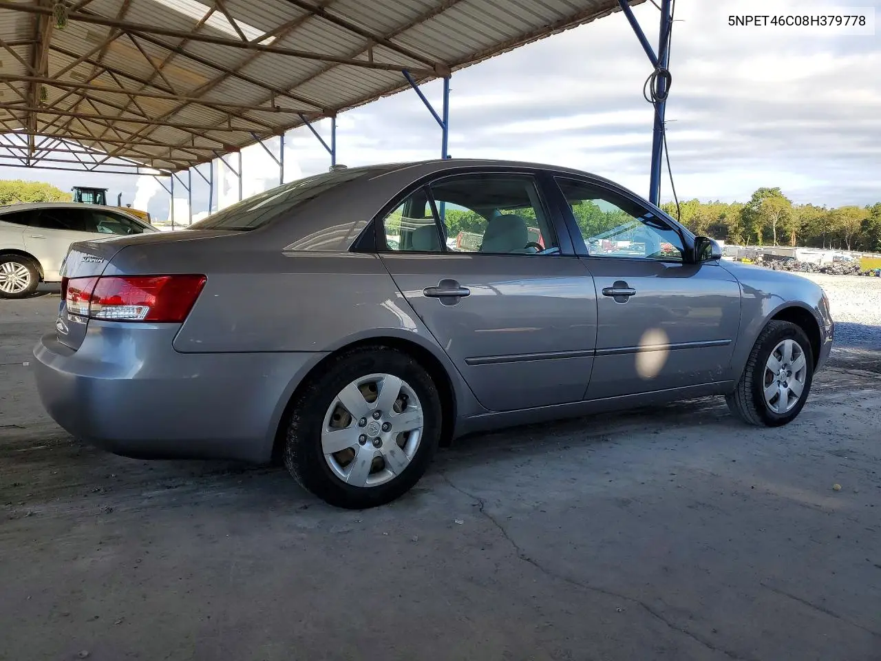 2008 HYUNDAI SONATA VIN 5NPET46C08H379778 — фото 3