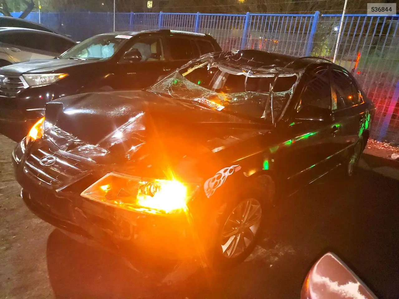 HYUNDAI SONATA 2009, VIN 5NPET46C49H536844