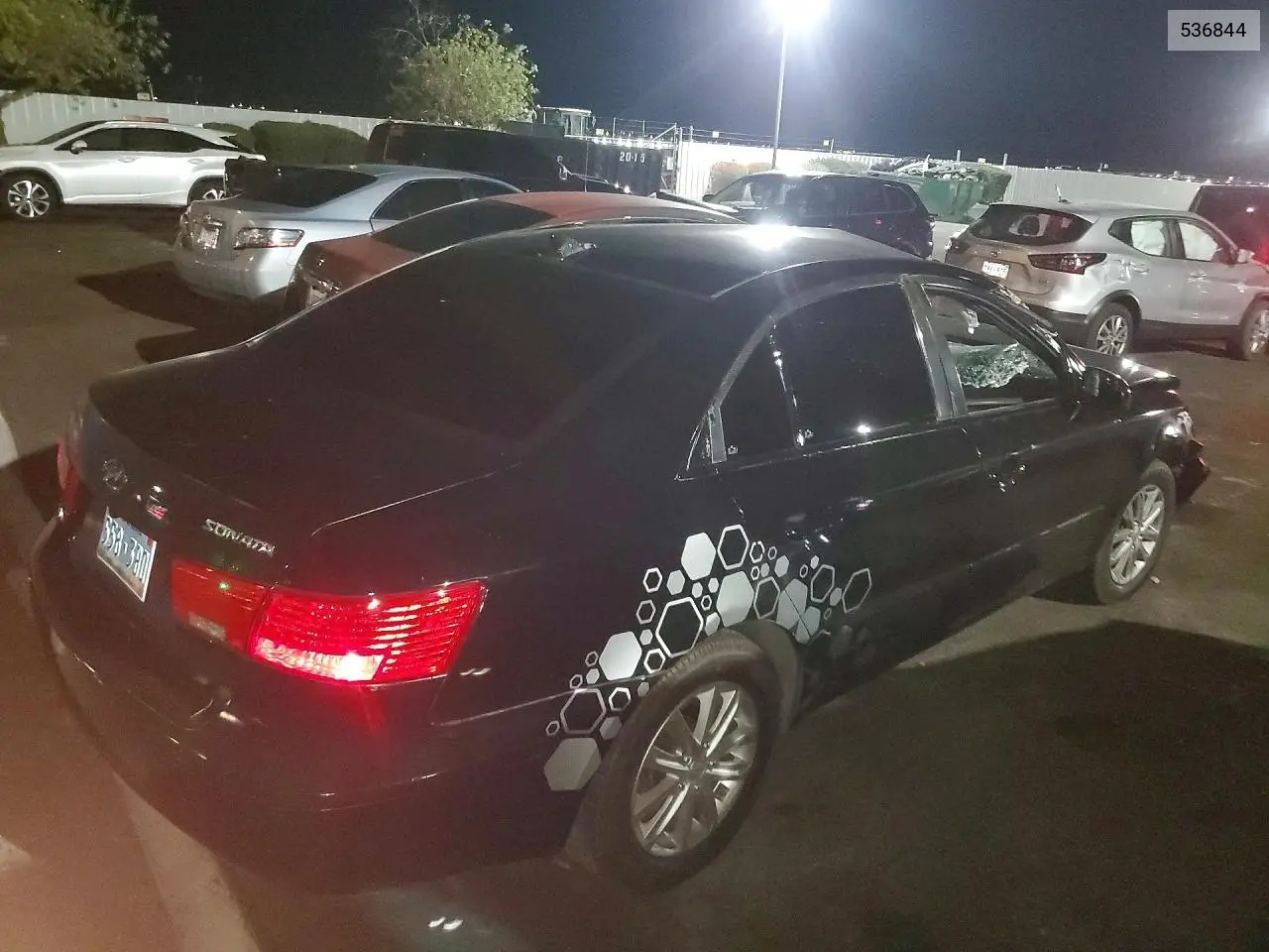 2009 HYUNDAI SONATA VIN 5NPET46C49H536844 — фото 3