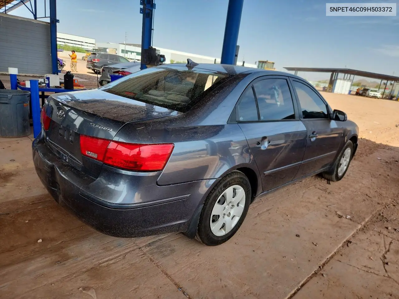 2009 HYUNDAI SONATA VIN 5NPET46C09H503372 — фото 3