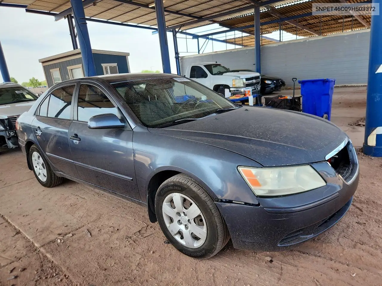 2009 HYUNDAI SONATA VIN 5NPET46C09H503372 — фото 4