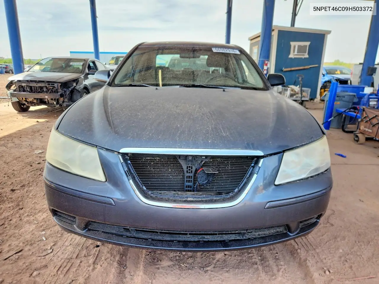 2009 HYUNDAI SONATA VIN 5NPET46C09H503372 — фото 5
