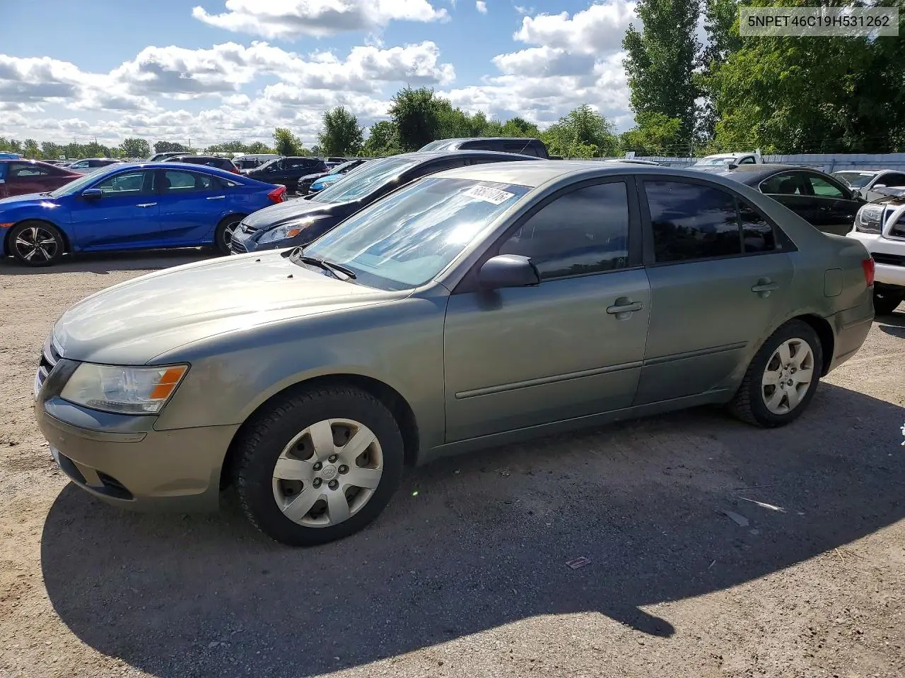 HYUNDAI SONATA 2009, VIN 5NPET46C19H531262