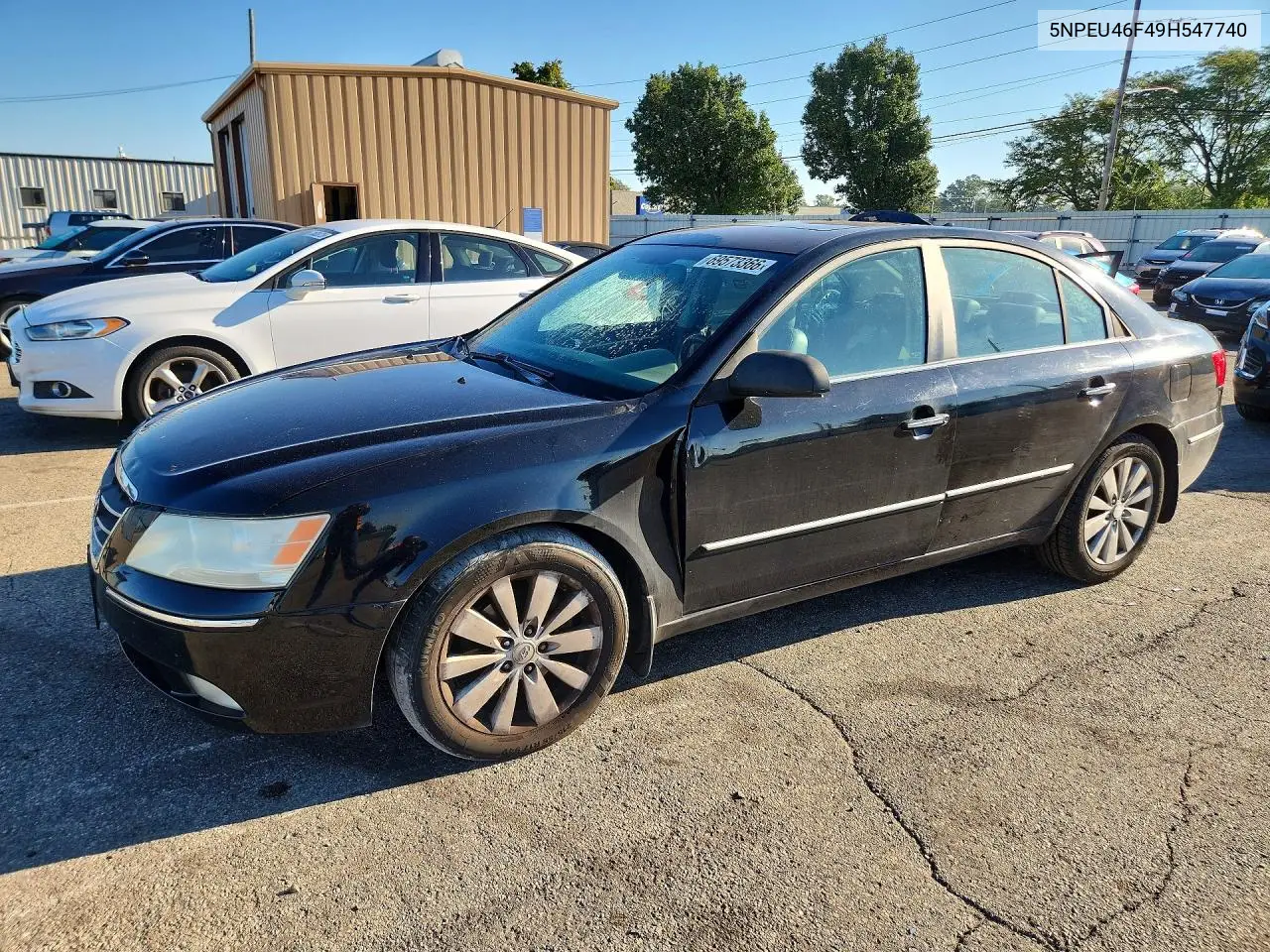 HYUNDAI SONATA 2009, VIN 5NPEU46F49H547740