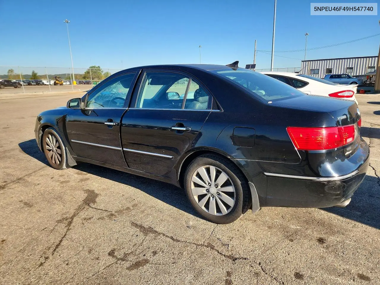 2009 HYUNDAI SONATA VIN 5NPEU46F49H547740 — фото 2