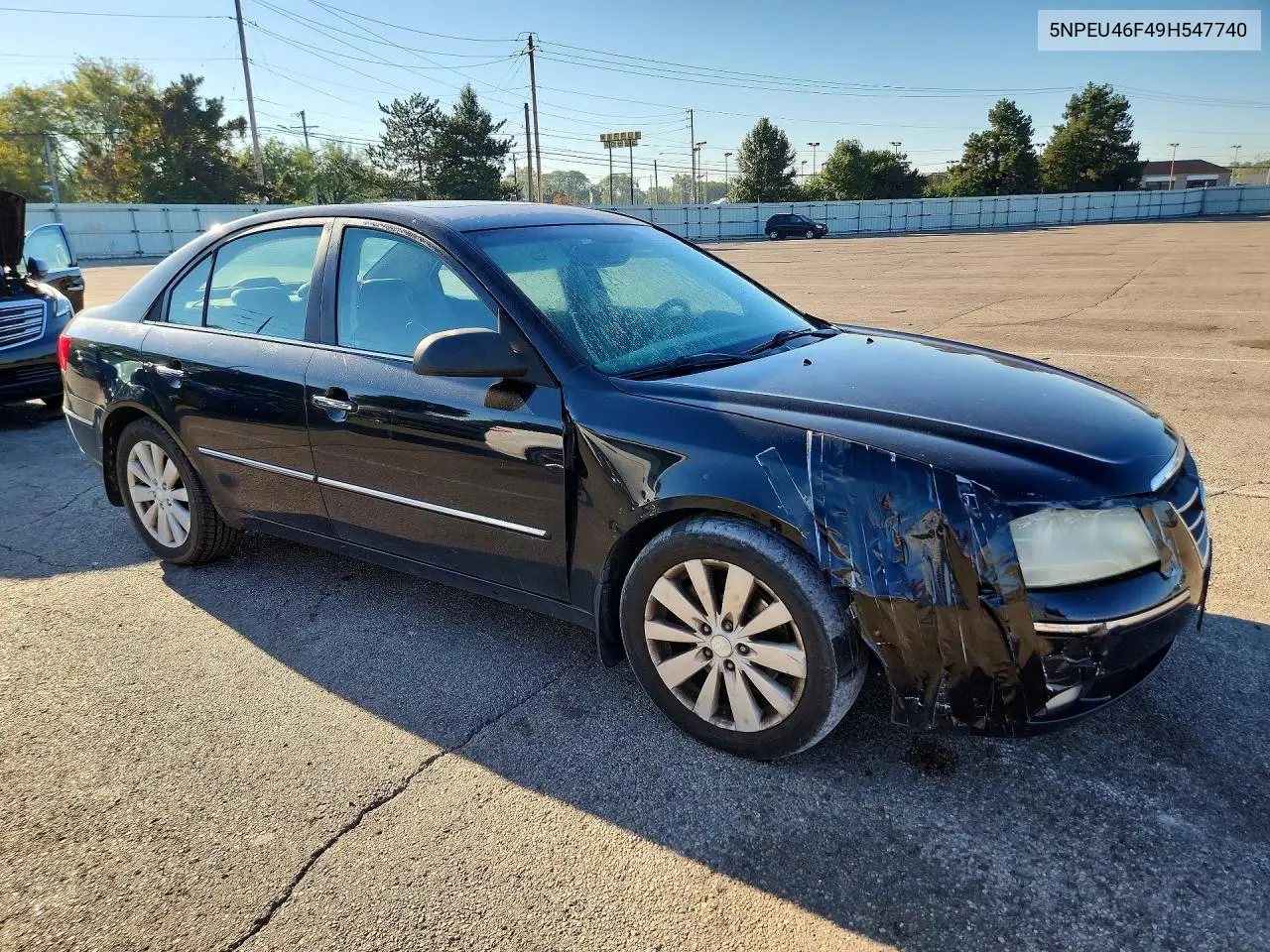 2009 HYUNDAI SONATA VIN 5NPEU46F49H547740 — фото 4