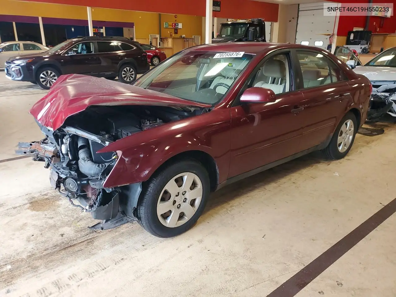 HYUNDAI SONATA 2009, VIN 5NPET46C19H550233