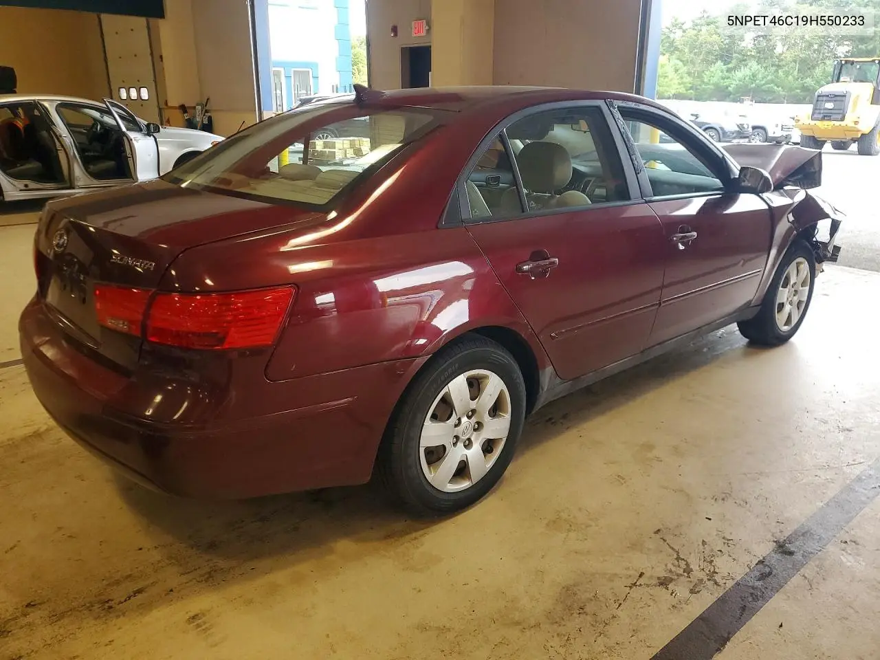 2009 HYUNDAI SONATA VIN 5NPET46C19H550233 — фото 3
