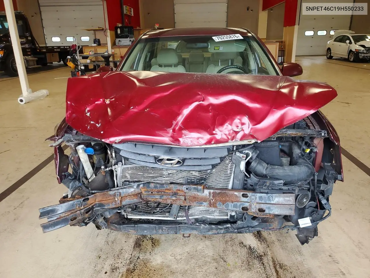 2009 HYUNDAI SONATA VIN 5NPET46C19H550233 — фото 5