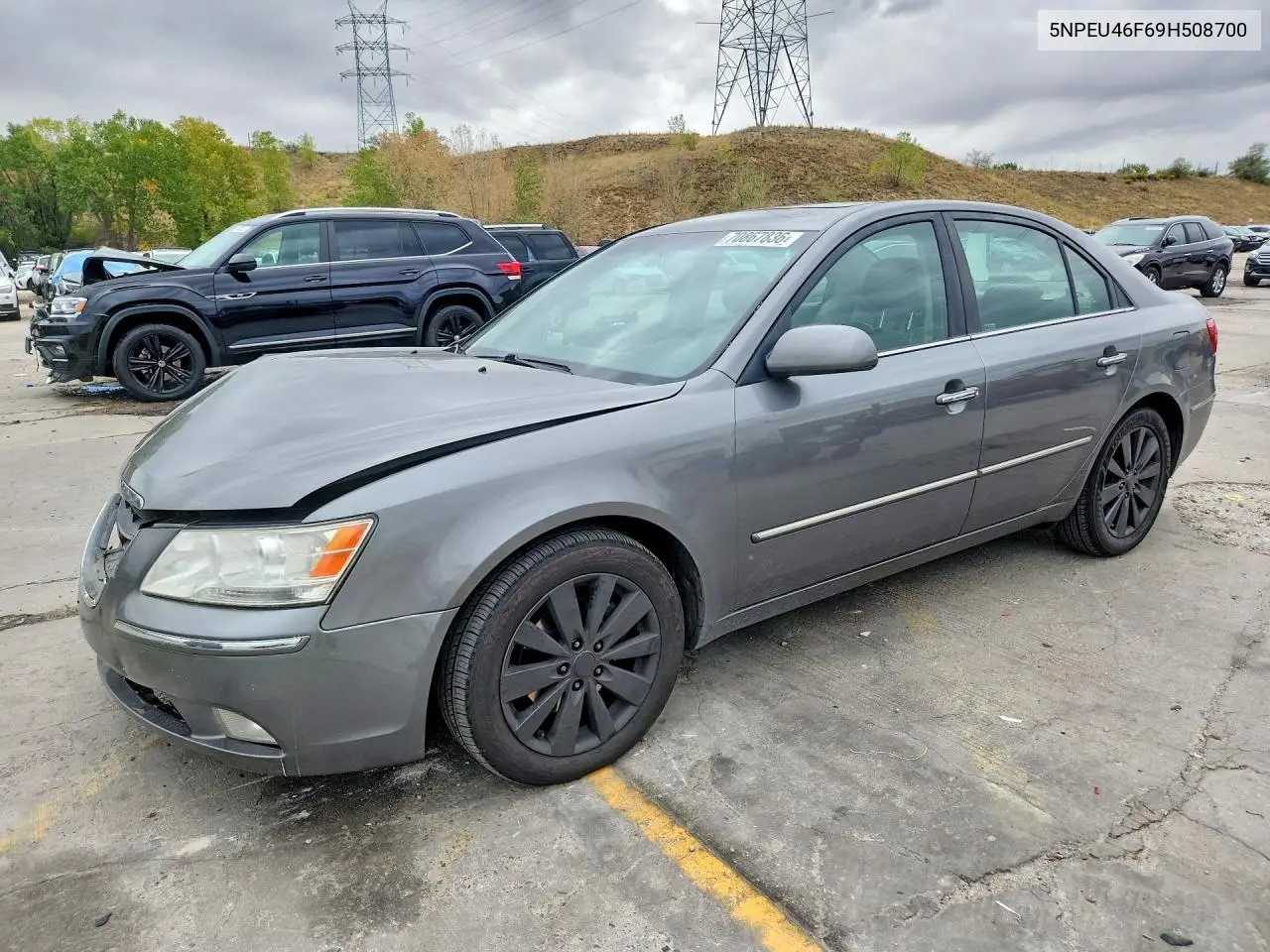 HYUNDAI SONATA 2009, VIN 5NPEU46F69H508700
