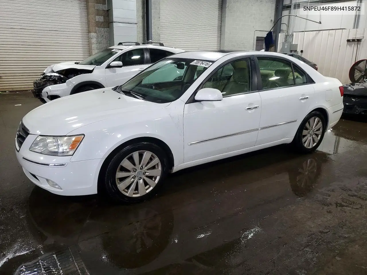 HYUNDAI SONATA 2009, VIN 5NPEU46F89H415872