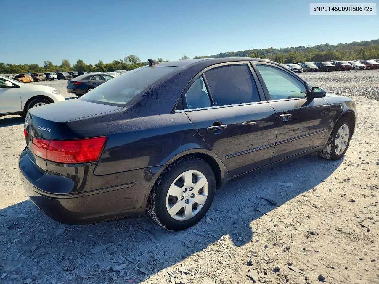 2009 HYUNDAI SONATA VIN 5NPET46C09H506725 — фото 3