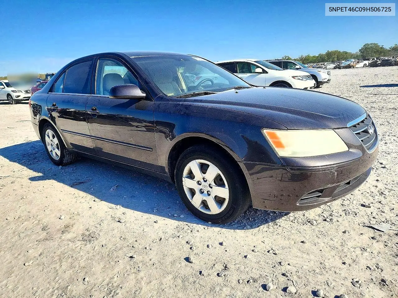 2009 HYUNDAI SONATA VIN 5NPET46C09H506725 — фото 4