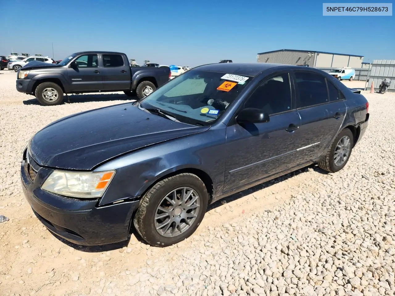 HYUNDAI SONATA 2009, VIN 5NPET46C79H528673