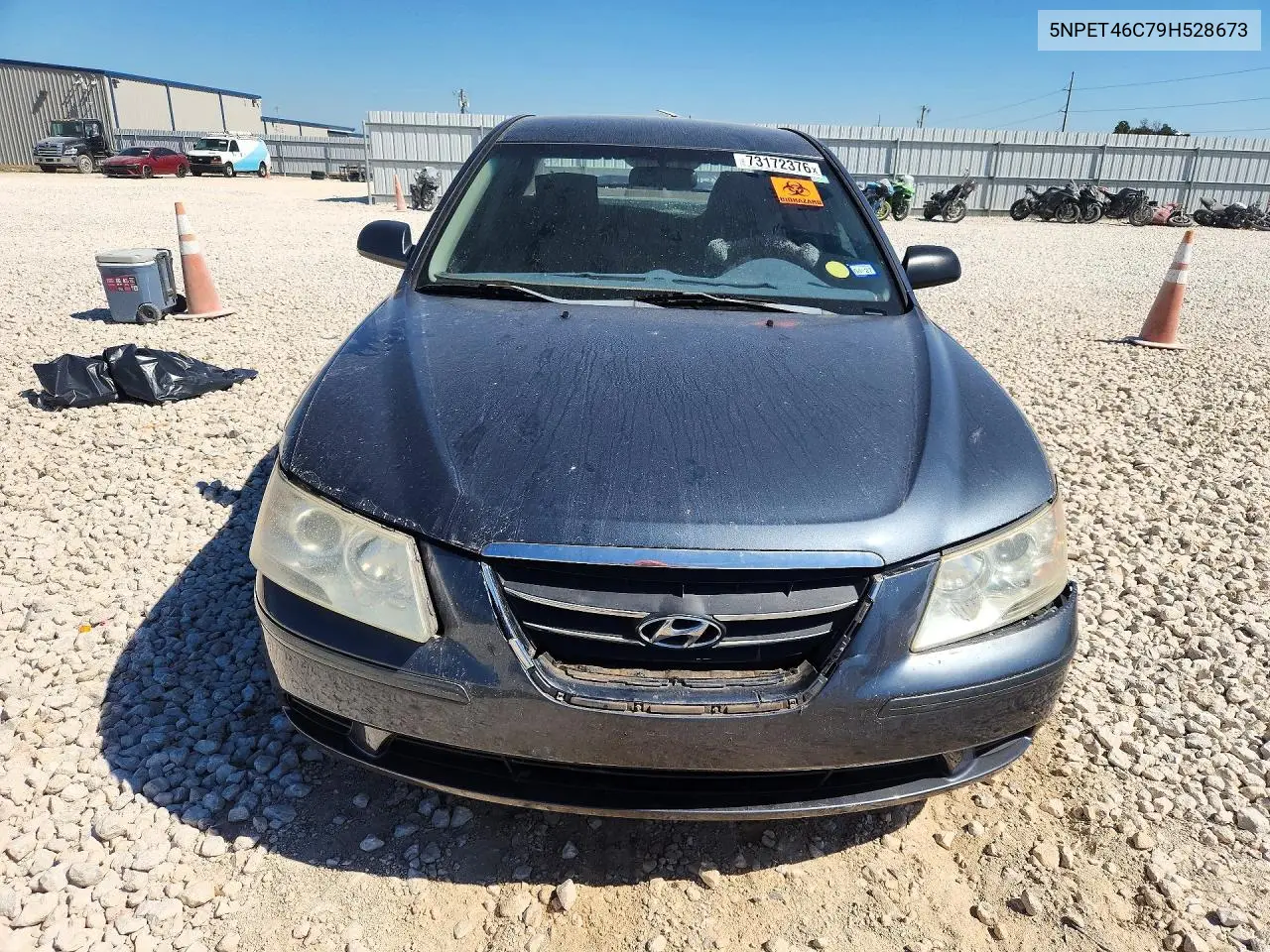 2009 HYUNDAI SONATA VIN 5NPET46C79H528673 — фото 5