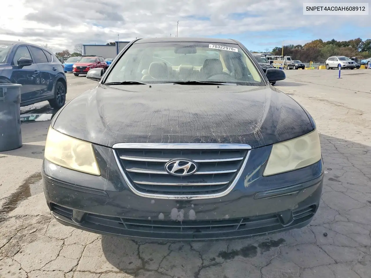 2010 HYUNDAI SONATA VIN 5NPET4AC0AH608912 — фото 5