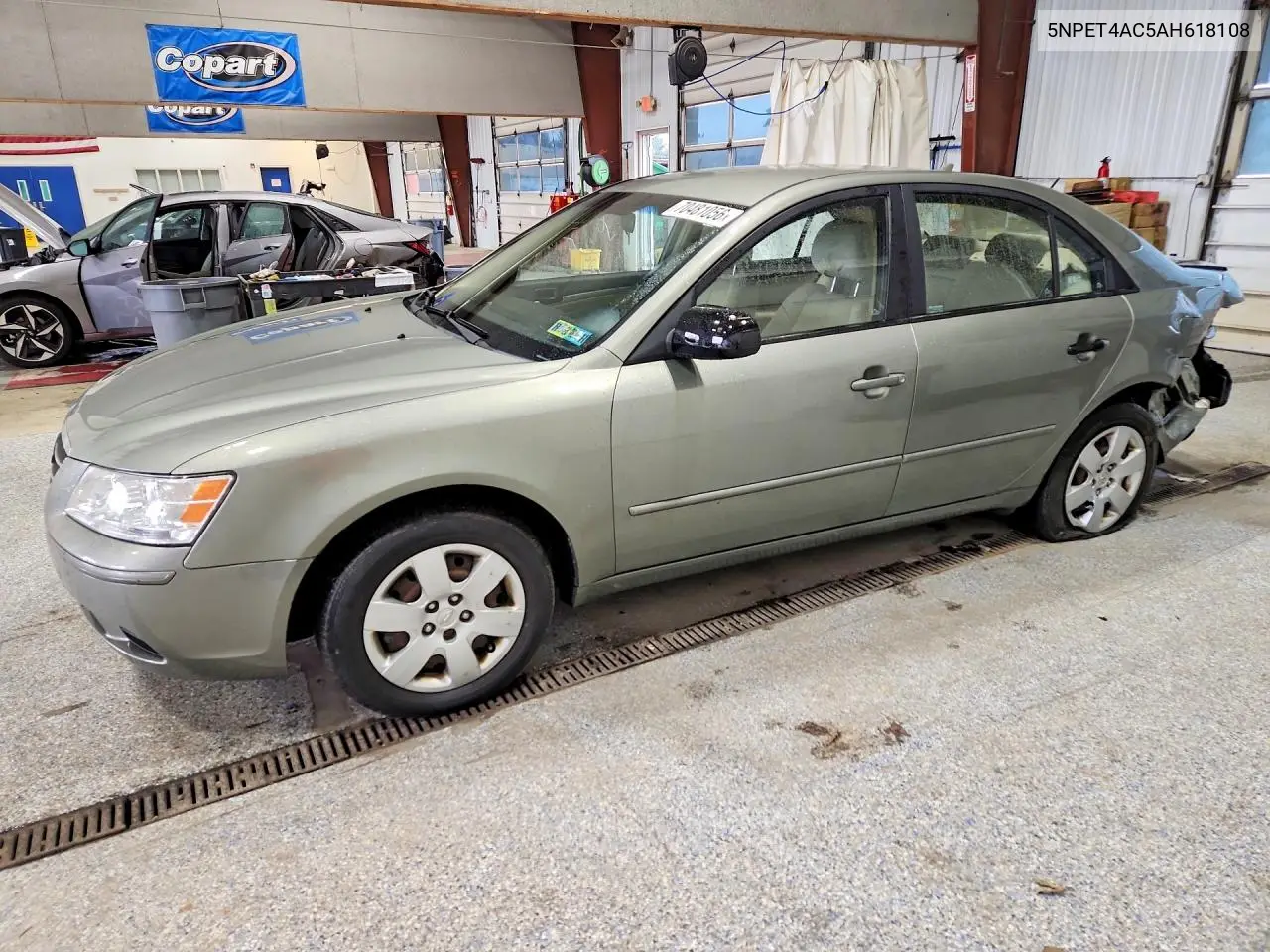 HYUNDAI SONATA 2010, VIN 5NPET4AC5AH618108