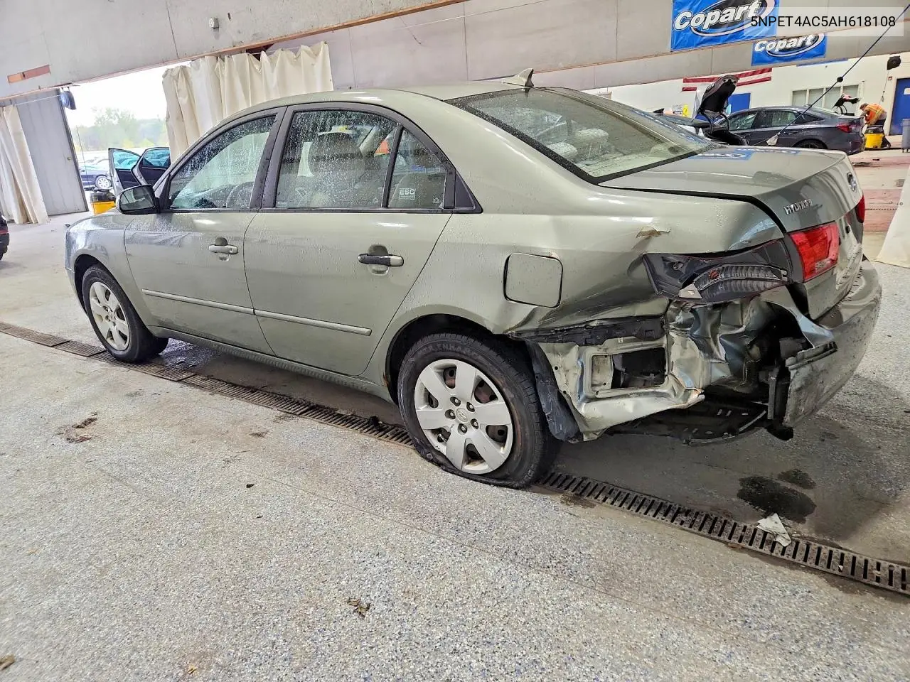 2010 HYUNDAI SONATA VIN 5NPET4AC5AH618108 — фото 2