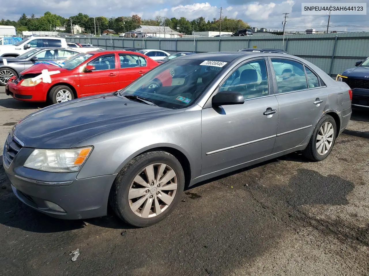 HYUNDAI SONATA 2010, VIN 5NPEU4AC3AH644123