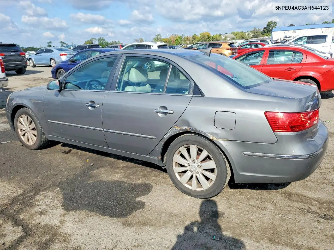 2010 HYUNDAI SONATA VIN 5NPEU4AC3AH644123 — фото 2