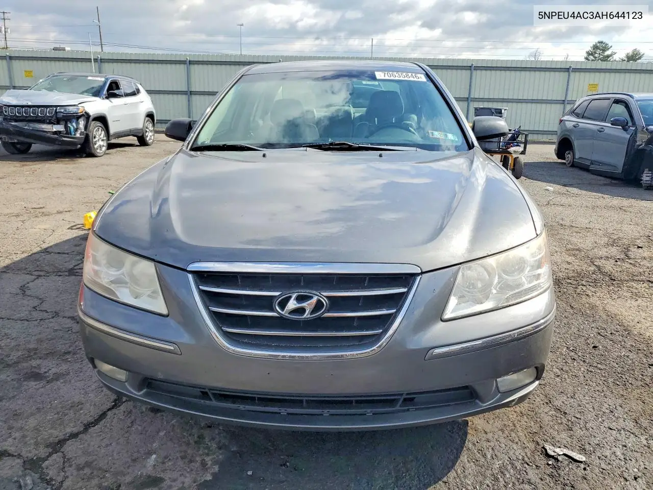 2010 HYUNDAI SONATA VIN 5NPEU4AC3AH644123 — фото 5