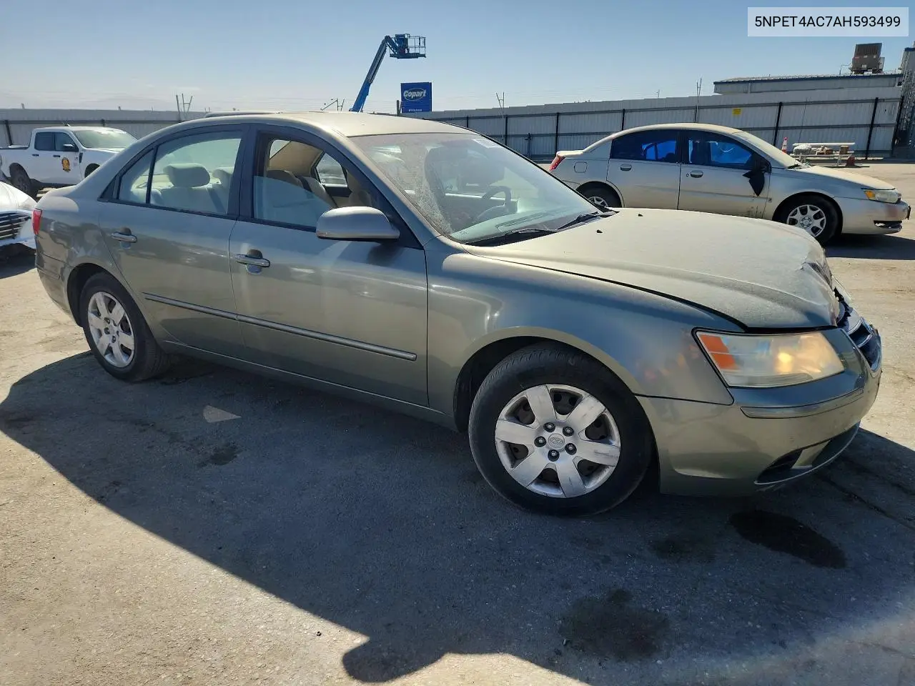 2010 HYUNDAI SONATA VIN 5NPET4AC7AH593499 — фото 4