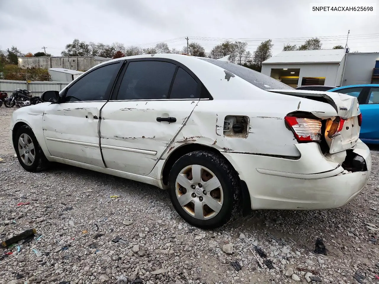 2010 HYUNDAI SONATA VIN 5NPET4ACXAH625698 — фото 2