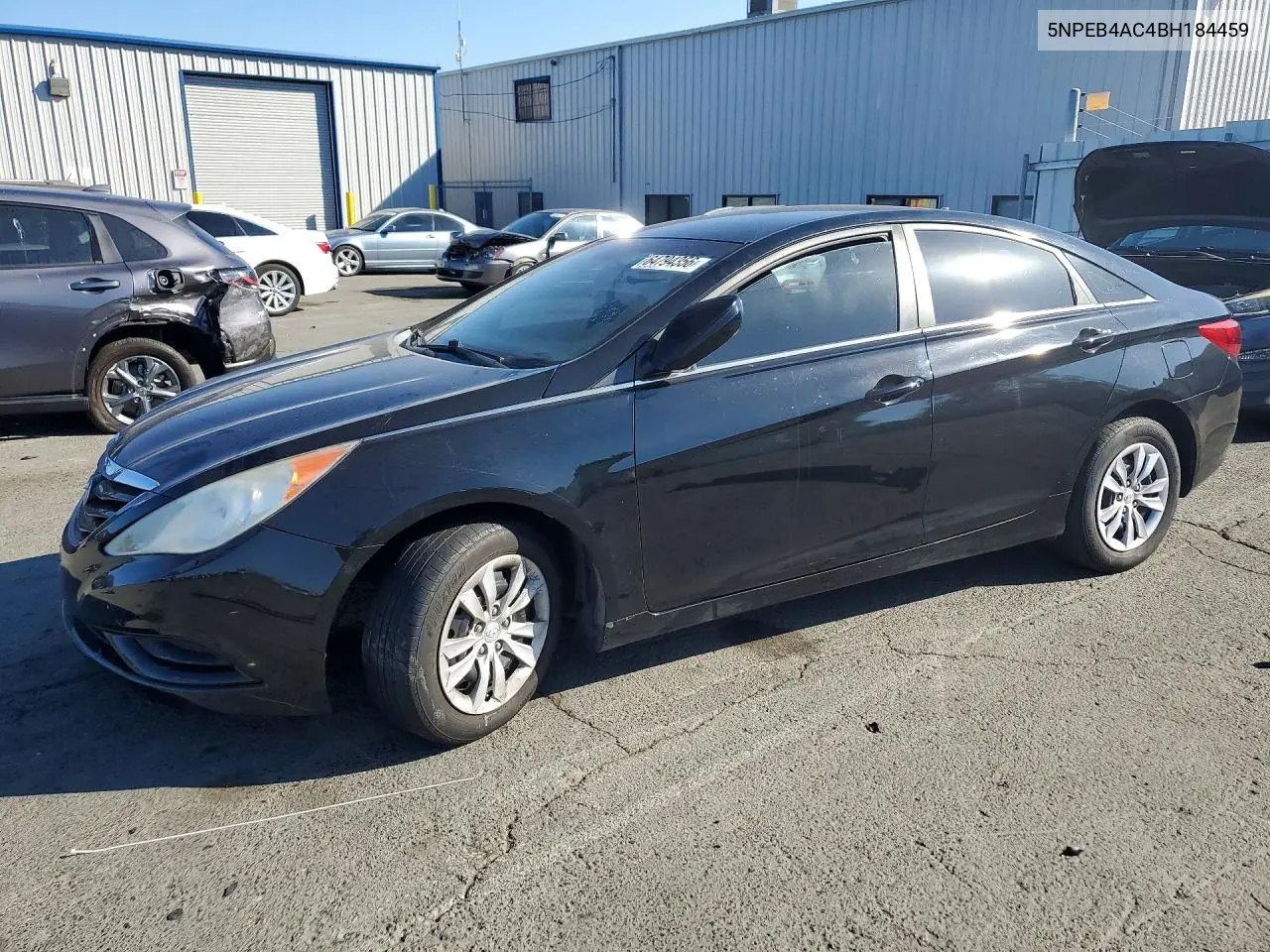 HYUNDAI SONATA 2011, VIN 5NPEB4AC4BH184459