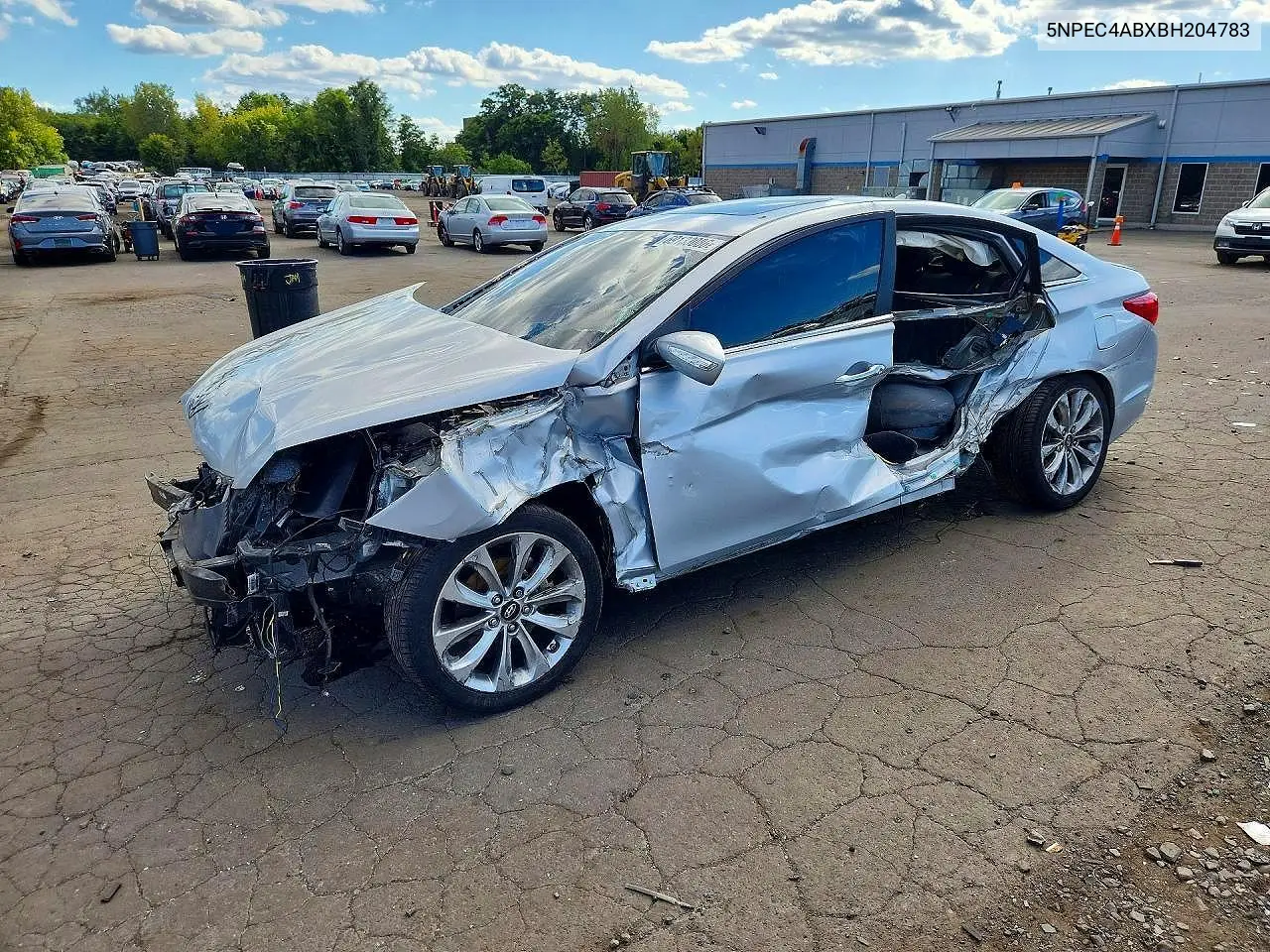 HYUNDAI SONATA 2011, VIN 5NPEC4ABXBH204783