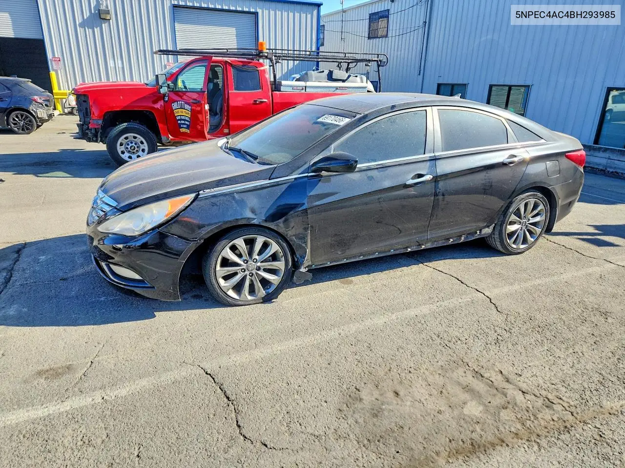 HYUNDAI SONATA 2011, VIN 5NPEC4AC4BH293985