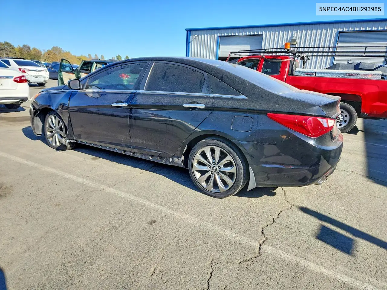 2011 HYUNDAI SONATA VIN 5NPEC4AC4BH293985 — фото 2