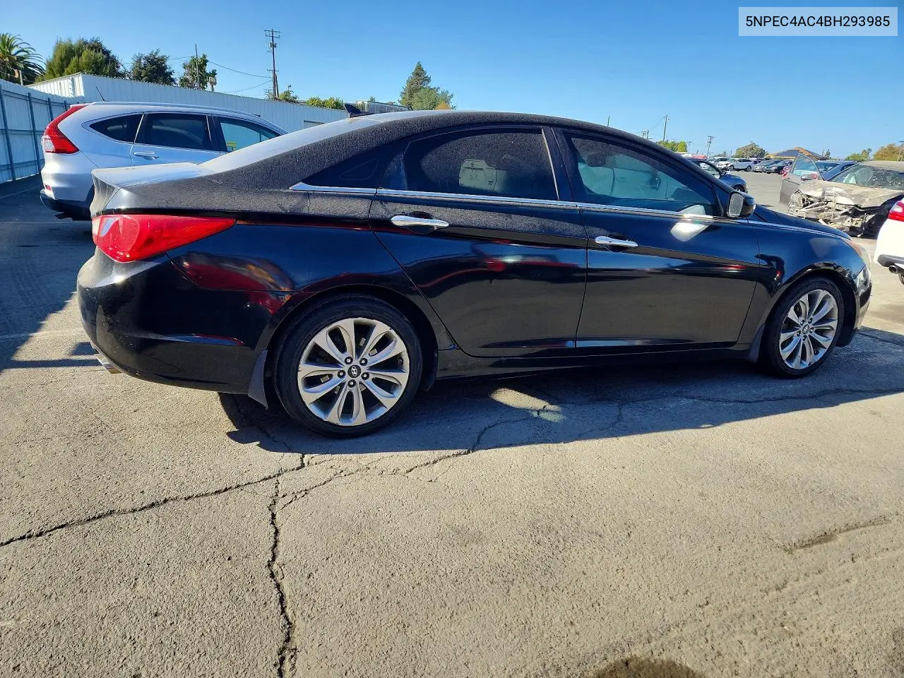 2011 HYUNDAI SONATA VIN 5NPEC4AC4BH293985 — фото 3