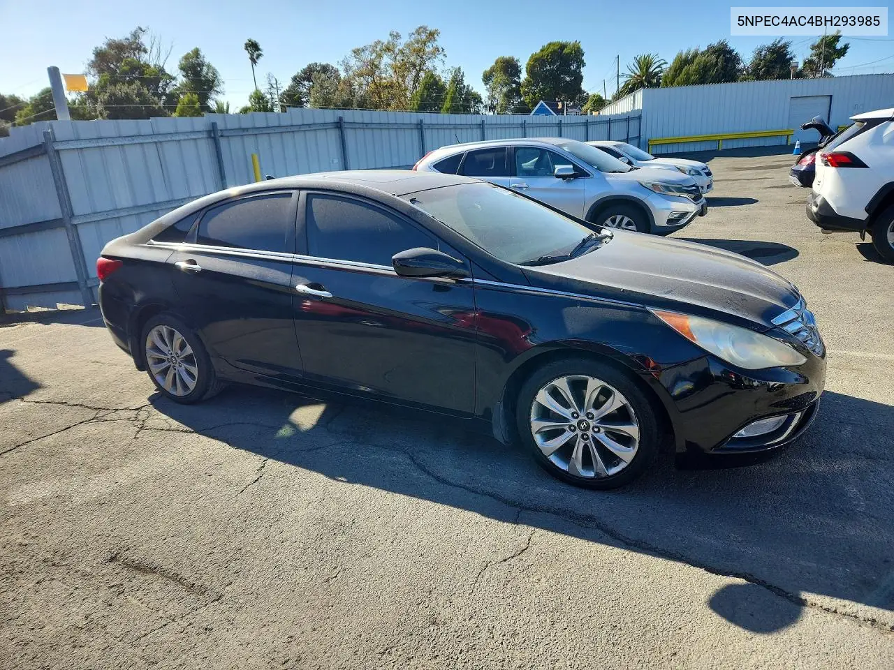 2011 HYUNDAI SONATA VIN 5NPEC4AC4BH293985 — фото 4