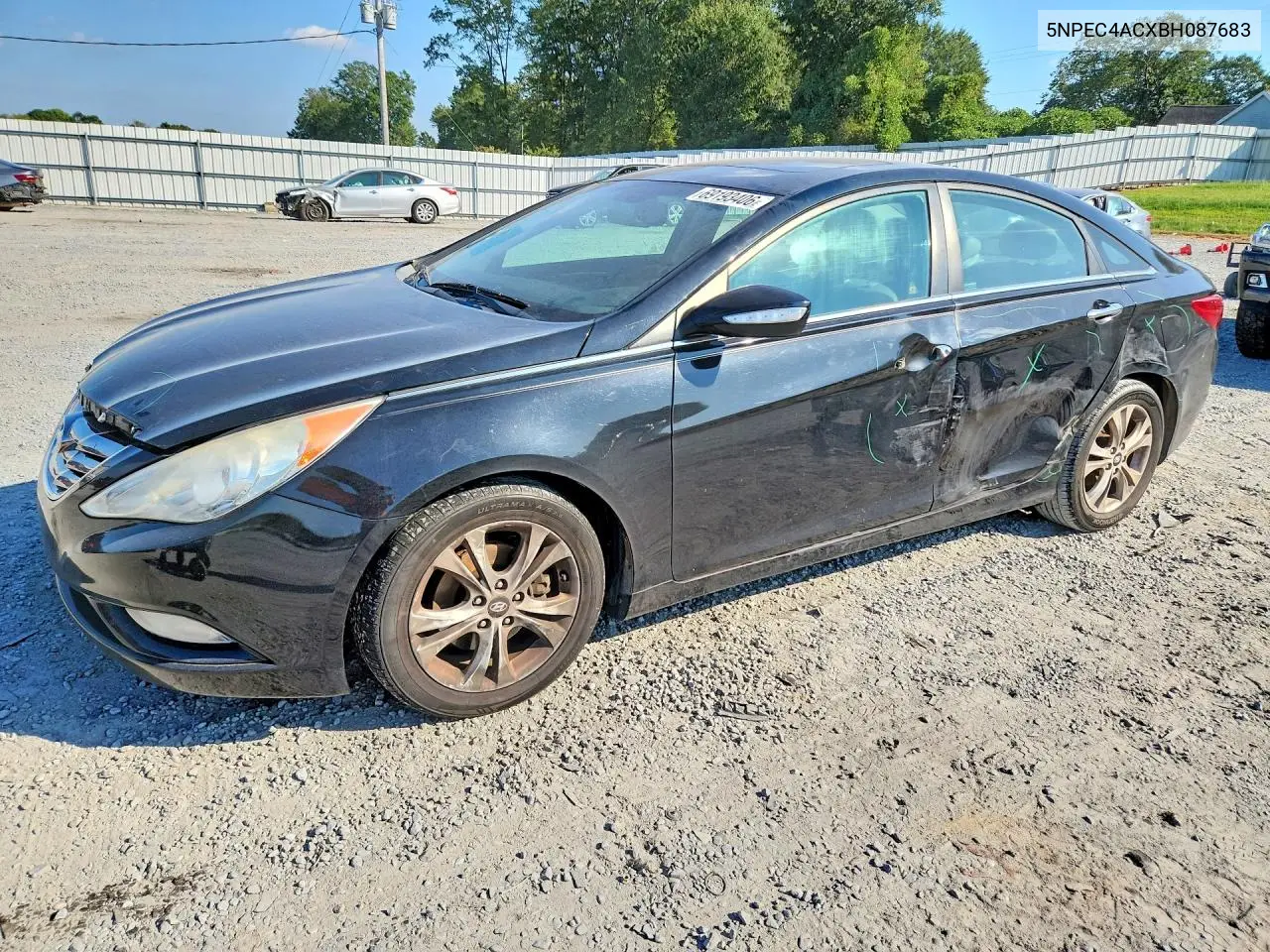 HYUNDAI SONATA 2011, VIN 5NPEC4ACXBH087683