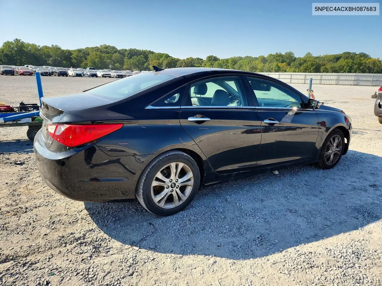 2011 HYUNDAI SONATA VIN 5NPEC4ACXBH087683 — фото 3